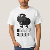 家族の黒人の羊 Tシャツ (正面)