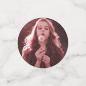 家族の5枚の写真を追加カスタムする コンフェッティ (スモール正面)