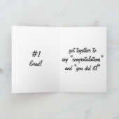 家族の「息子」が巣立つ カード (内部)