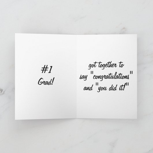 家族の「息子」が巣立つ カード (内部)