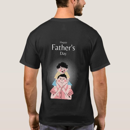 家族のCEO パパ Tシャツ (裏面)