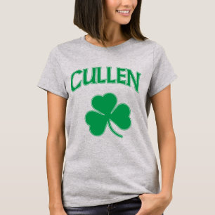 家族のCullenのかわいいシャムロック Tシャツ