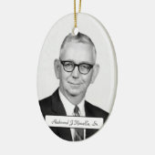 家族のGeneaologyのオーナメント セラミックオーナメント (左)