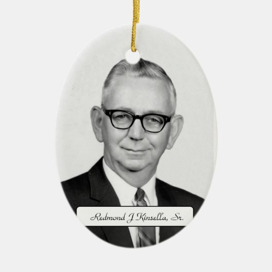 家族のGeneaologyのオーナメント セラミックオーナメント (正面)