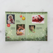 家族のHoliday Photo Magazine 🎄カード カード (内部)