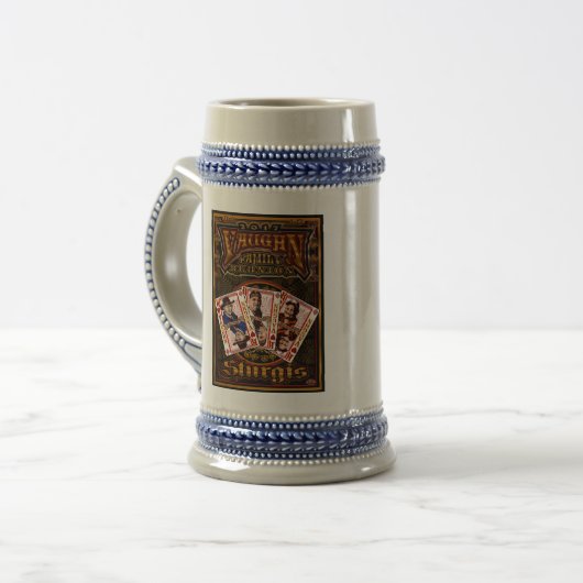 家族のVaughnの懇親会のStienのマグ ビールジョッキ (正面左)