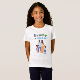 家族はすべて Tシャツ