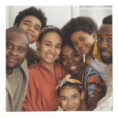 家族はカスタムすべて家族の写真と名前C フォトキューブ (右)