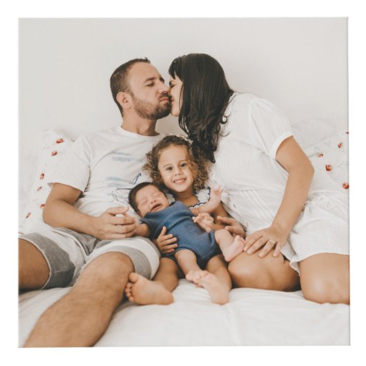 家族はカスタムすべて家族の写真と名前C フォトキューブ (正面)