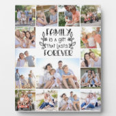 家族はギフト15フォトコラージュ フォトプラーク (正面)