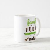 家族はファッジおもしろい引用文 コーヒーマグカップ (正面右)