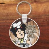 家族はファッジのようなものだ キーホルダー (正面)