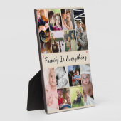 家族は全てパーソナライズされた- Photo フォトプラーク (側面)