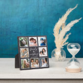 家族は全て引用文Chalkboard 8写真 フォトプラーク (インサイチュ)