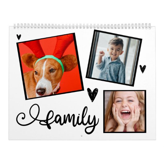 家族は全カレンダー カレンダー (カバー)