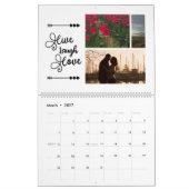 家族は全カレンダー カレンダー (3月 2027)