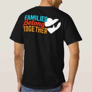 家族は共に移民に属する Tシャツ
