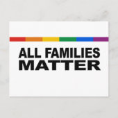 家族は問題 ポストカード (正面)