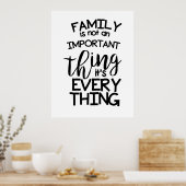 家族は大切なことではない ポスター (キッチン)