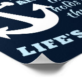 家族は我々を人生のいかりとして支える存在である ポスター (角)