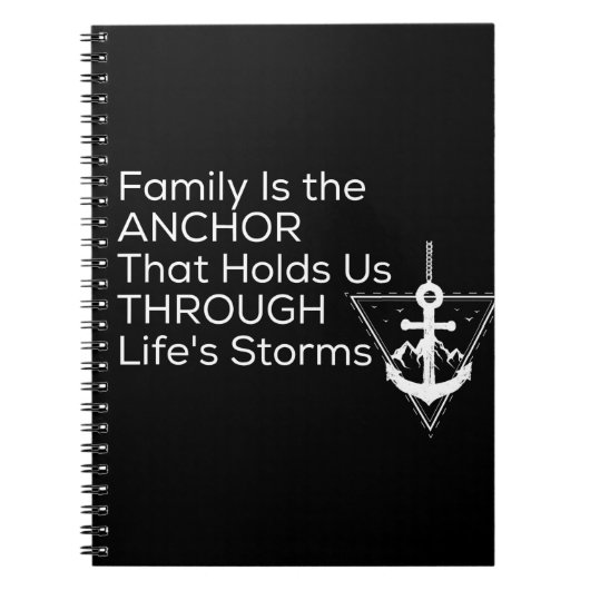 家族は持ついかり ノートブック (正面)