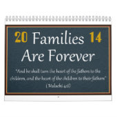 家族は永久にカレンダーです カレンダー (カバー)