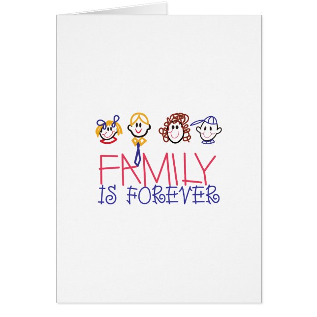 家族は永遠です (正面)