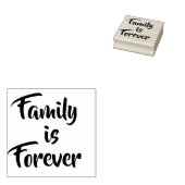 家族は永遠にゴム印、カード作り、ダイイ。 ラバースタンプ (押印)