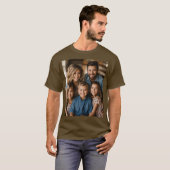 家族は永遠に家族を愛するTシャツ Tシャツ (正面フル)