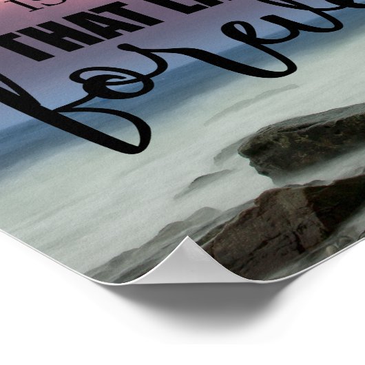 家族は永遠に続く贈り物 – ポスター (角)