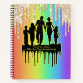 家族は無条件にあなたを愛している誰でも ノートブック (正面)