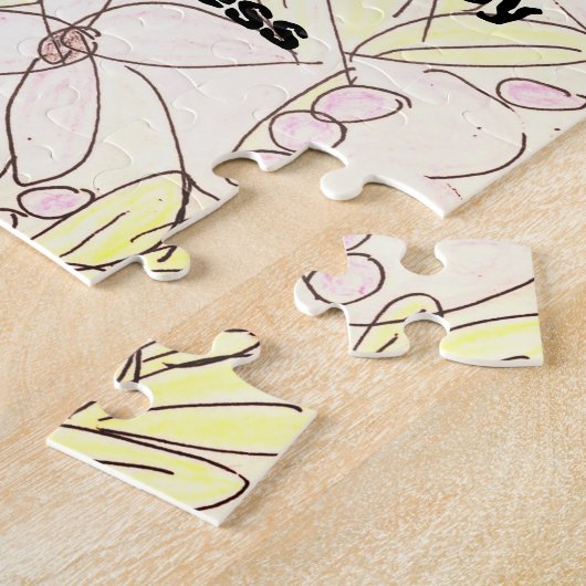 家族は鍵 ジグソーパズル (側面)