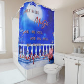 家族は音楽に似ている シャワーカーテン (インサイチュ)