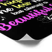 家族は音楽のようなものいくつかの高いノートは低く ポスター (角)