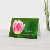 家族へようこそ カード (正面)