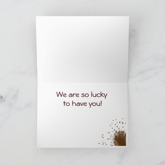 家族へようこそ カード (内部)