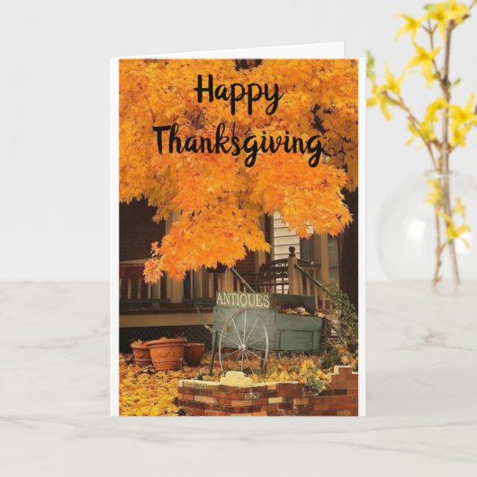 家族や友人に感謝の気持ち カード (黄色い花)