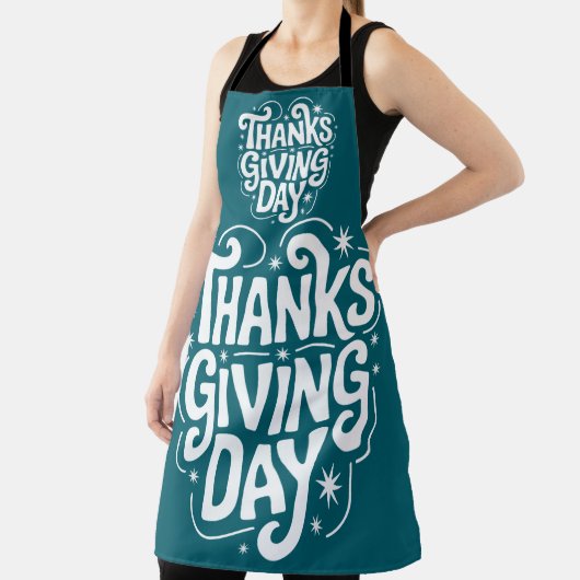 家族や友祝人との感謝祭 エプロン (インサイチュ)