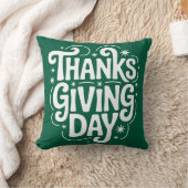家族や友祝人との感謝祭 クッション (ブランケット)