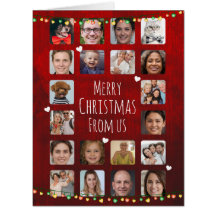 家族をパーソナライズする20写真メリークリスマス