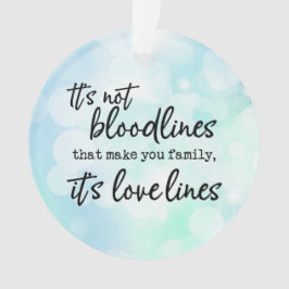 家族を作るのは血統じゃない オーナメント