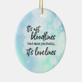 家族を作るのは血統じゃない セラミックオーナメント (右)