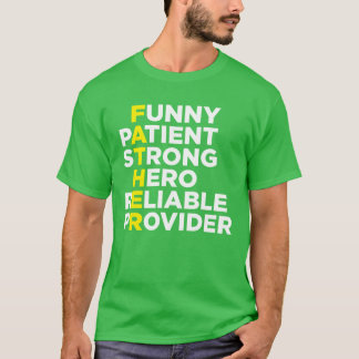 家族を意味する父 Tシャツ