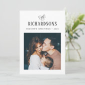 家族エレガントの写真と名前 |シーズンの挨拶 シーズンカード (スタンド正面)