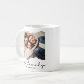 家族エレガントミニマルの写真 コーヒーマグカップ (正面左)