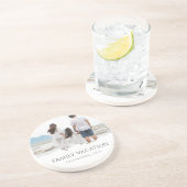 家族エレガント休暇 |家族旅行の写真 コースター (側面)