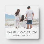 家族エレガント休暇 |家族旅行の写真 フォトプラーク (正面)