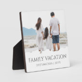 家族エレガント休暇 |家族旅行の写真 フォトプラーク (正面)