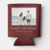 家族エレガント休暇 |家族旅行の写真 缶クーラー (正面)