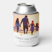 家族エレガント休暇 |家族旅行の写真 缶クーラー (缶裏面)